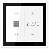 JUNG Bedienelement KNX Kst aws UP LS 459 D 1S WW man.SollwVerst