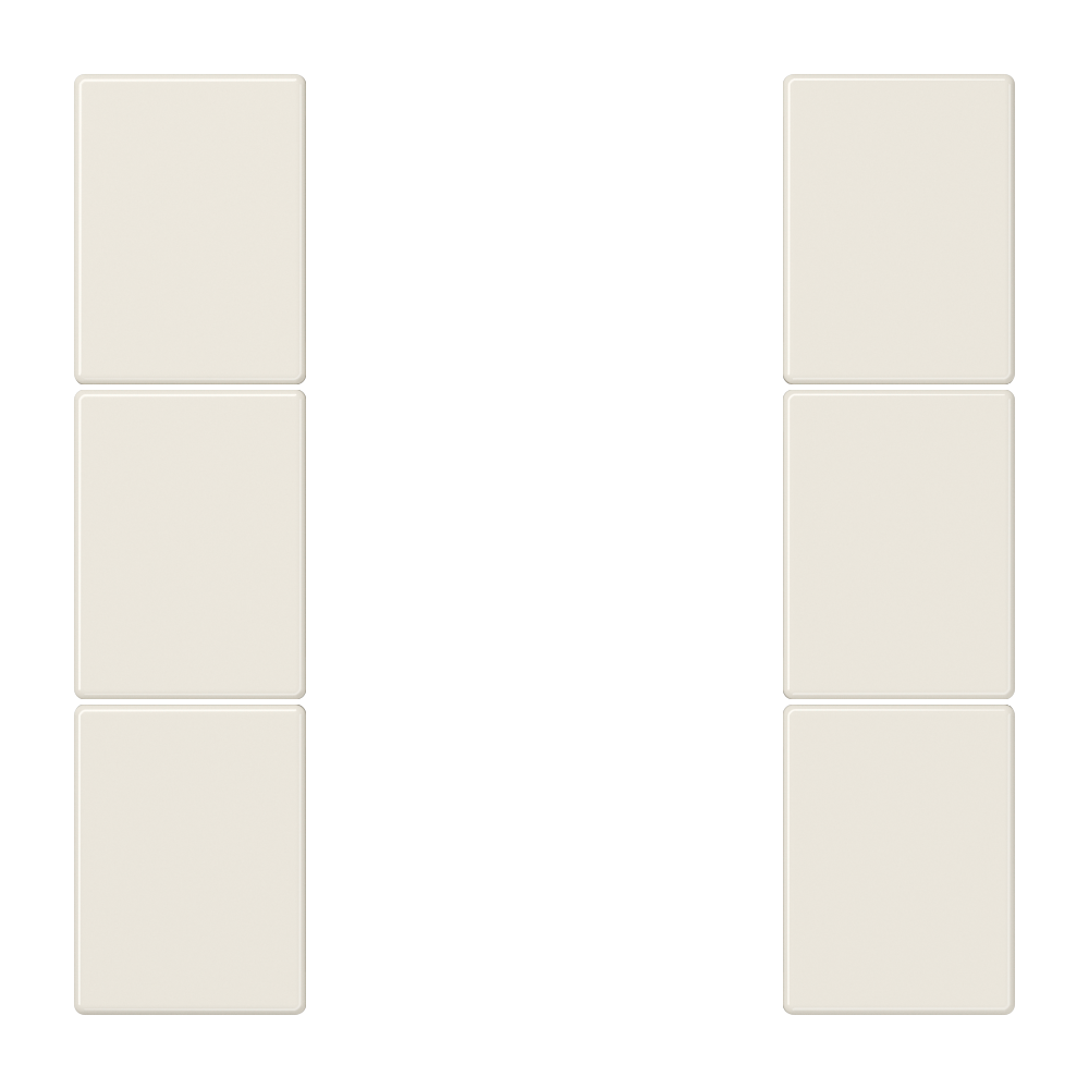 JUNG Taste 3t Schalter ws mt f.Bussystem LS 503 TSA