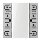 JUNG Tastsensor KNX UP perlmutt 2f 4pkt LS 5072 TSM inkl.Ankoppl LED