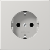 JUNG Steckdose 1f gr glz UP m.BS IP20 LS 520 KI LG