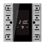 JUNG Bedienelement KNX Kst sw UP 8Bet LS 5294 D 1ST m.Display man.SollwVerst