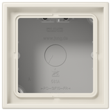 JUNG Gehäuse AP 1f Kst ws glz AP-Geh LS / LS CUBE LS 581 A W