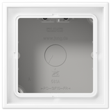 JUNG Gehäuse AP 1f Kst ws mt AP-Geh LS / LS CUBE LS 581 A WWM