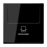 JUNG Hotelcard Schalter sw glz LS 590 CARD SW