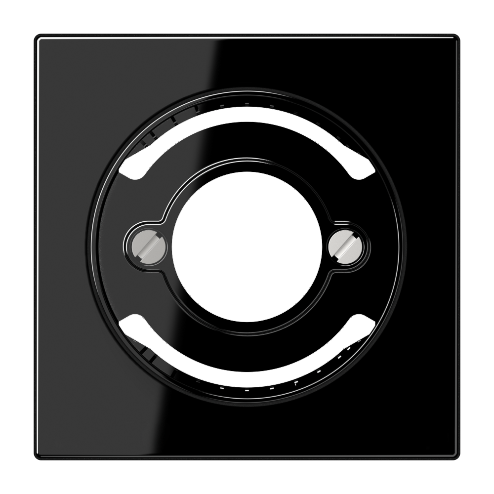 JUNG Zentralplatte Lichtsig sw LS 937 SW Schraubbef