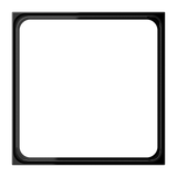 JUNG Zwischenrahmen sw 55x55mm LS 981 Z SW