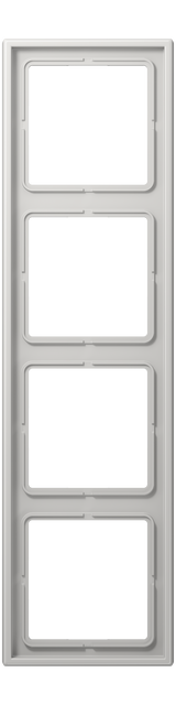 JUNG Einbaurahmen 4f lgr glz Kst f.GEB-K LS / LS 990 LS 984 LG