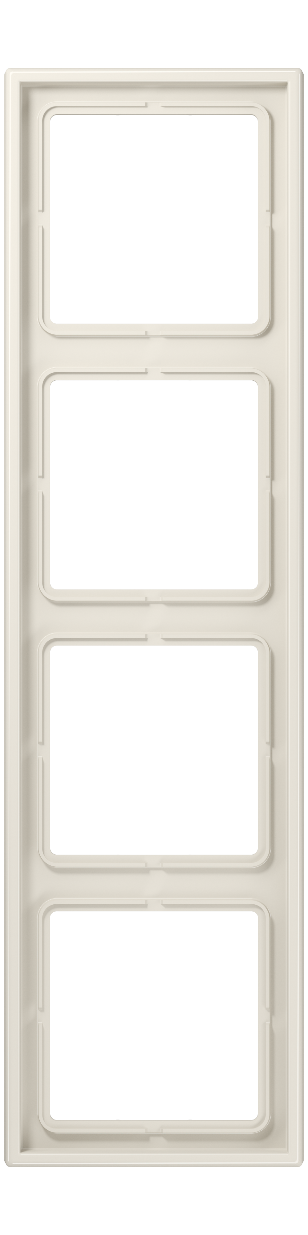 JUNG Einbaurahmen 4f ws glz Kst f.GEB-K LS / LS 990 LS 984 W