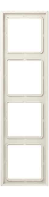 JUNG Einbaurahmen 4f ws glz Kst f.GEB-K LS / LS 990 LS 984 W