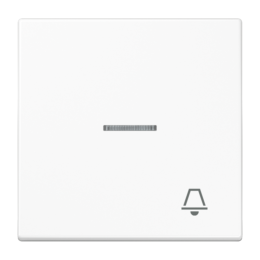 JUNG Wippe 1t Schalter aws glz Klingel LS 990 KO5 K WW f.Bussystem