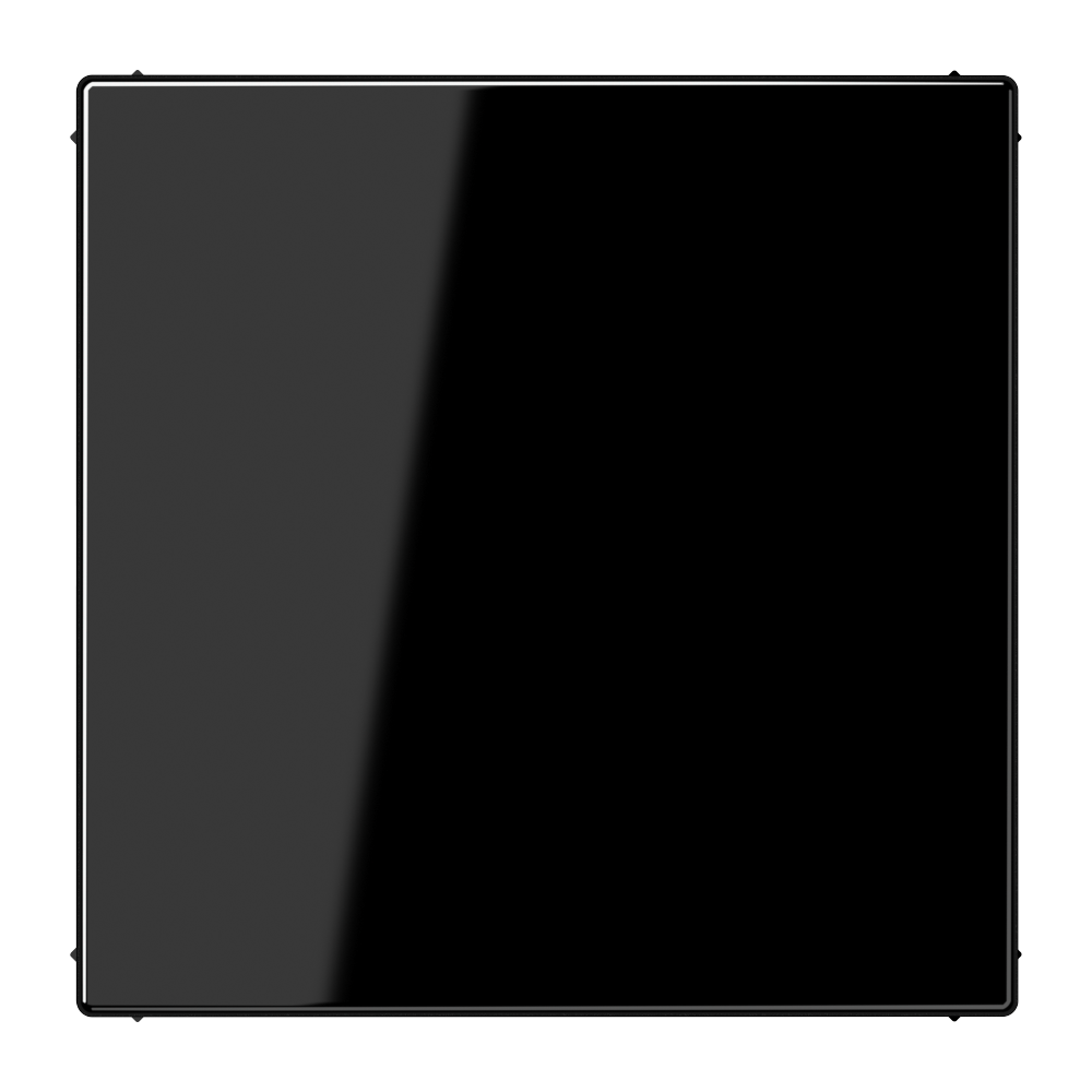 JUNG Einsatz Blindabd sw Klemmbef LS 994 B SW ohne Beschriftungsfeld