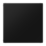 JUNG Zentralplatte Blindabd sw Klemmbef LS 994 B SWM PL ohne Beschriftungsfeld