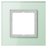 JUNG Einbaurahmen 1f tra mt Glas f.GEB-K LS / LS PLUS LSP 981 GLAS
