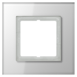 JUNG Einbaurahmen 1f aws glz Glas LS / LS PLUS LSP 981 GL WW f.GEB-K