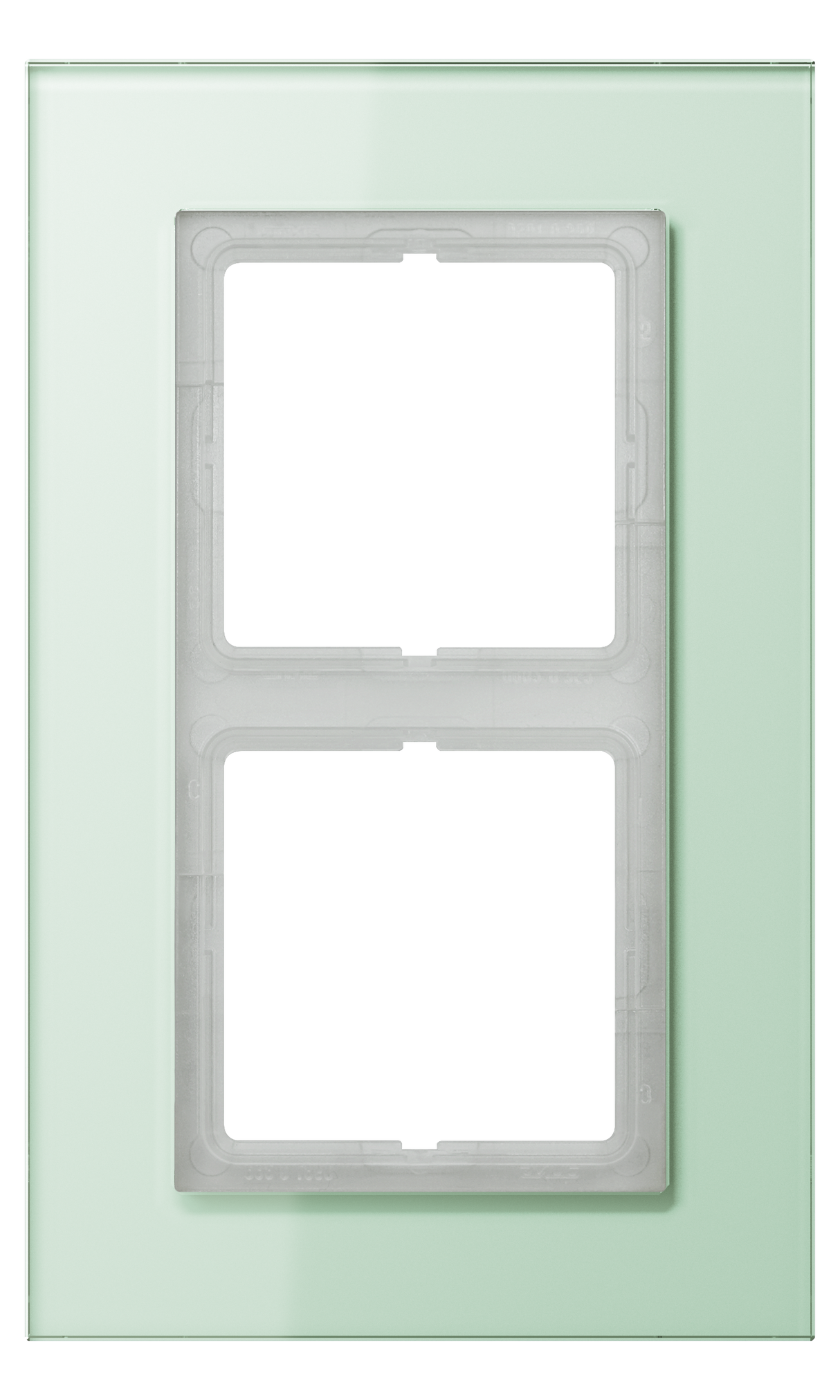 JUNG Einbaurahmen 2f tra mt Glas f.GEB-K LS / LS PLUS LSP 982 GLAS