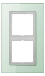 JUNG Einbaurahmen 2f tra mt Glas f.GEB-K LS / LS PLUS LSP 982 GLAS