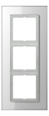 JUNG Einbaurahmen 3f aws glz Glas LS / LS PLUS LSP 983 GL WW f.GEB-K