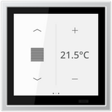 JUNG Bedienelement KNX Kst alu UP LSZ AL 459 BF D 1S man.SollwVerst