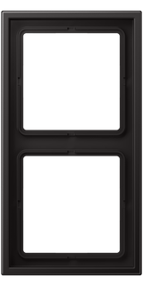 JUNG Rahmen 2f alu lack Kst LS / LS ZERO LSZ AL 982 BF D