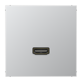 JUNG HDMI-Steckdose UP Kanaleinb 1HDMI LS MA AL 1112 alu