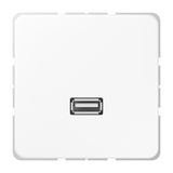 JUNG Multifunktionsdose UP Kanaleinb ws CD MA 1122 WW 1data RAL9010