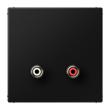 JUNG Multifunktionsdose UP Kanaleinb sw LS MA 1021 SW 1data RAL9005