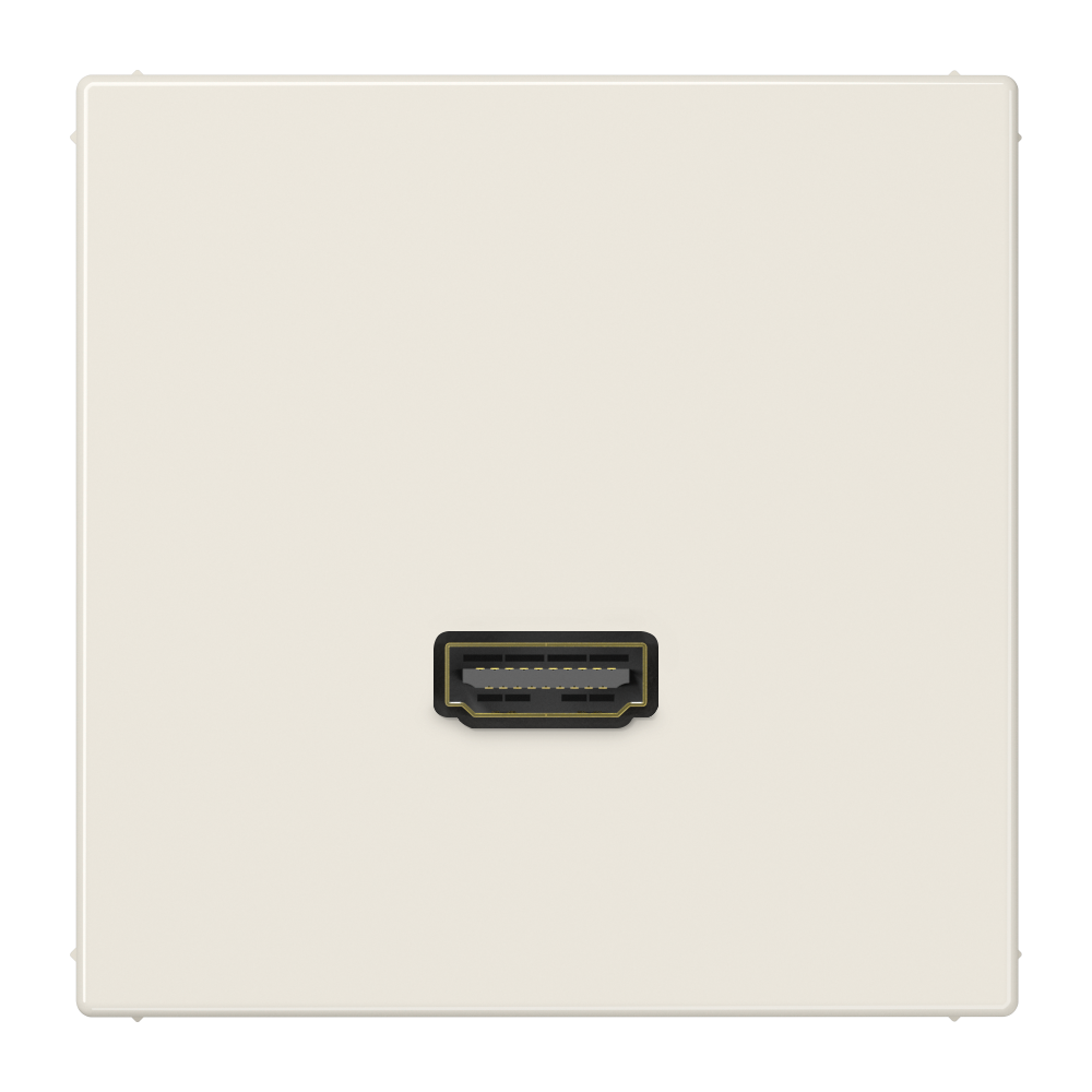 JUNG HDMI-Steckdose UP Kanaleinb 1HDMI LS MA 1112 ws RAL1013