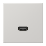JUNG HDMI-Steckdose UP Kanaleinb 1HDMI LS MA 1112 LG gr RAL7035