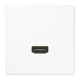 JUNG HDMI-Steckdose UP Kanaleinb 1HDMI LS MA 1112 WW ws RAL9010