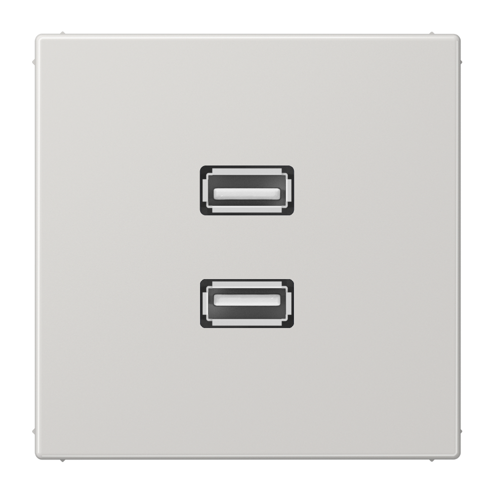 JUNG Multifunktionsdose UP Kanaleinb gr LS MA 1153 LG 2data RAL7035