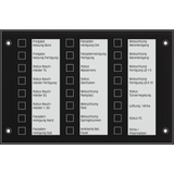 JUNG Melde/Bedientableau UP KNX sw s/w MBT 2424 SW Touch