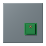 JUNG Klinik-Ruf/Bedienung Wand gri_59 NRS LC 0834 AT 251 Basis+v.Abdeckpl Ruf