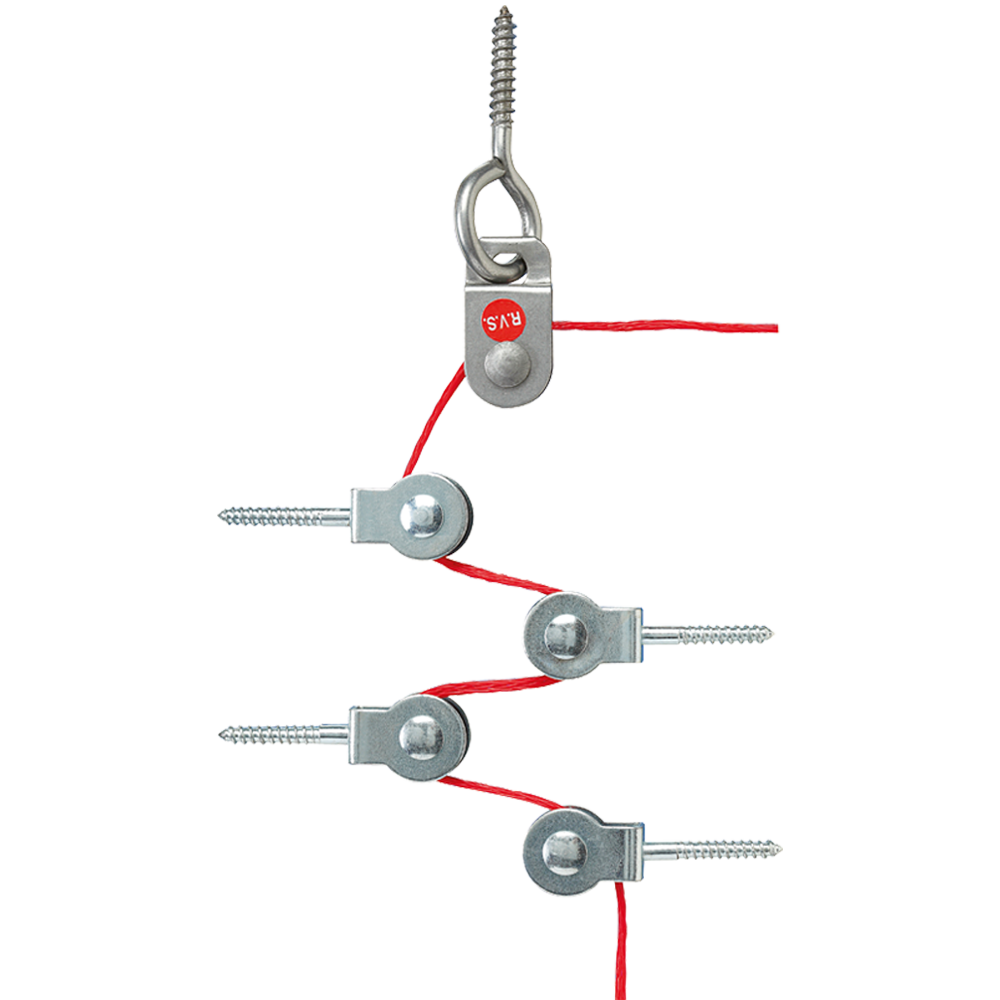JUNG Umlenkrolle Set Notruf NRS ULR 0834