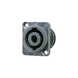 JUNG Zentralplatte LS 1f sw Schraubbef PB 4 ohne Beschriftungsfeld