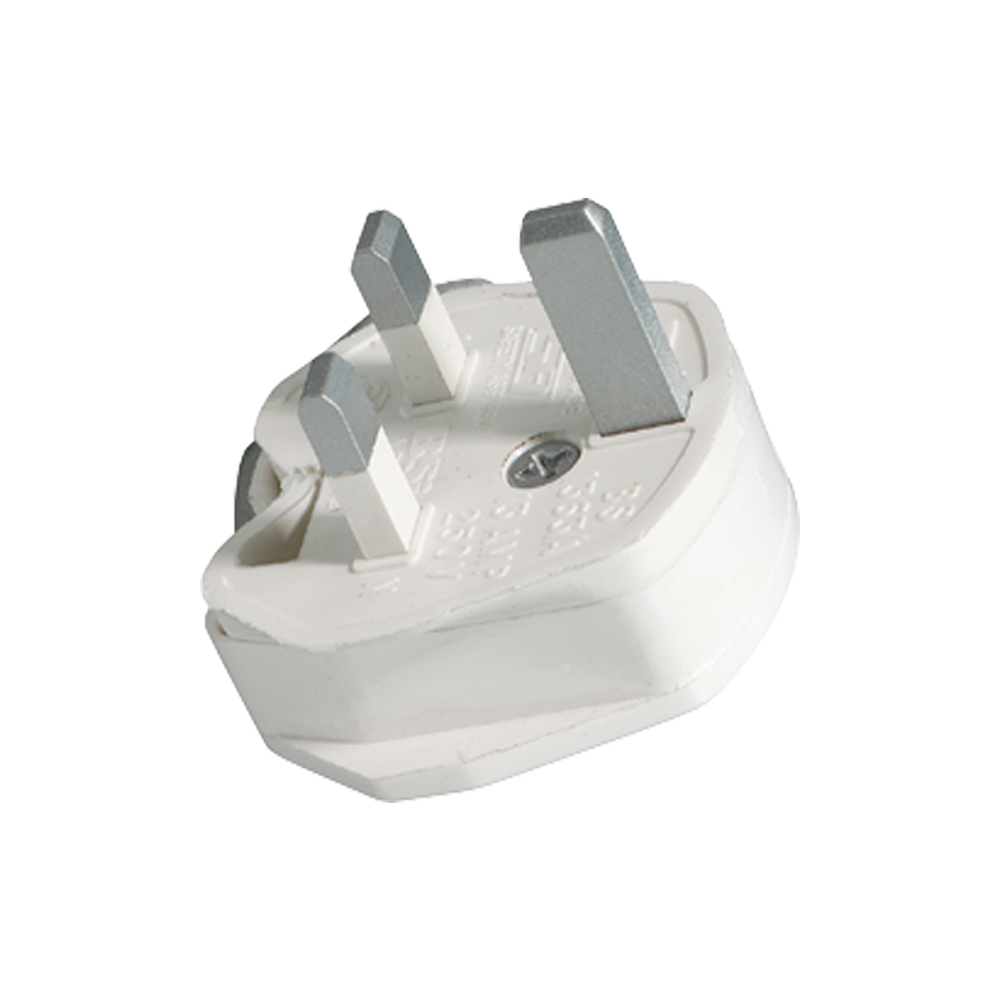 JUNG Schutzkontaktstecker 13A 250V Kst SA 13 IP20 ws abgew
