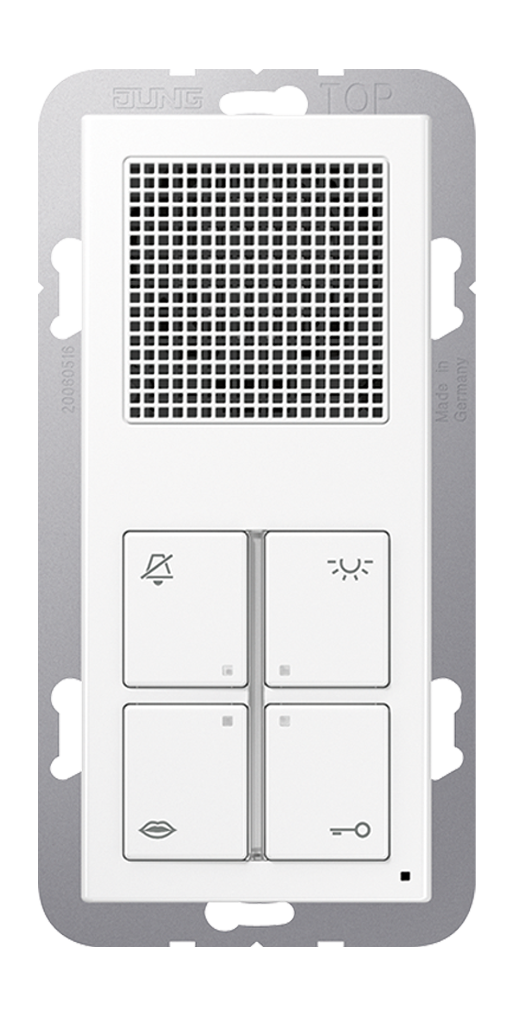JUNG Audio-Innenstation Bus UP aws AS/A SI 4 AD WW Rufabschalt