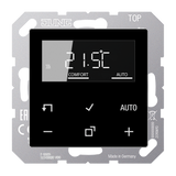 JUNG Raumthermostat 230V 16A Wechsler AS/A TR D A 1790 SW IP20 m.Display