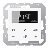 JUNG Raumthermostat 230V 16A Schließer AS/A TR D A 1790 WW IP20 m.Display
