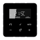 JUNG Raumthermostat 230V 16A Wechsler CD TR D 1790 SW IP20 m.Display