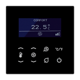 JUNG Raumthermostat 230V 3A IP20 LS TRD 923028 SW m.Display