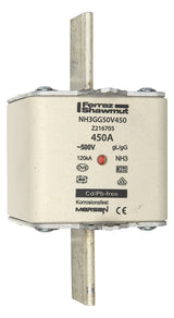 MERSEN NH-Sicherungseinsatz 450A NH3 gG NH3GG50V450 500VAC Kombik