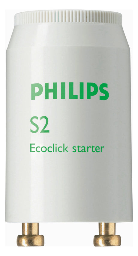 PHILIPS-LM Starter 4-22W f.Leuchtstoffl S2 4-22W SER 220-240V WH EUR BOX/20