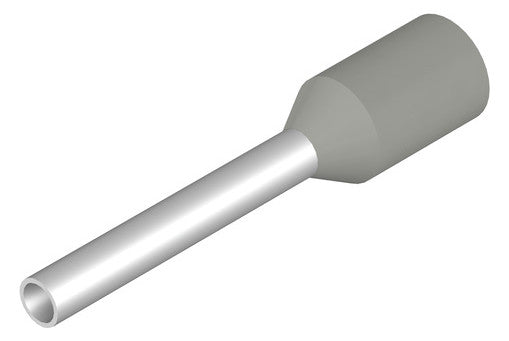 WEIDMÜLLER Aderendhülse 0,75qmm 10mm PP H0,75/16D GR isol gr Cu Standard