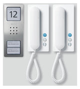 SIEDLE Türsprech-Set 1+n 2xTeiln AP/AP SET CA 812-2 E/W edst sigws 1LS