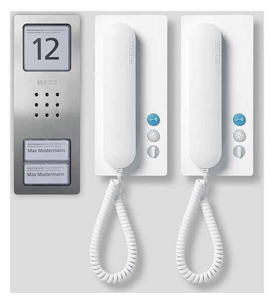 SIEDLE Türsprech-Set 1+n 2xTeiln AP/AP SET CA 812-2 E/W edst sigws 1LS
