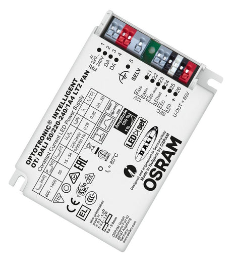 OSRAM LED-Steuerung 55W 1400mA 54V DALI Optotronic OTi DALI 50/220...240/1A4 LT2