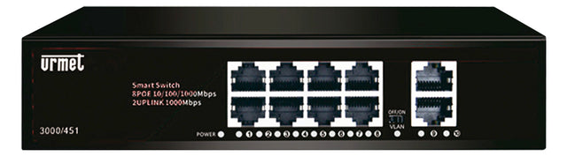 URMET Tischswitch 802.3 af (PoE) SWI 3000/451 6x10/100Mbps