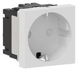 GGK Steckdose 1f ws mt GEB-K m.BS USB M45-1-Steckdose IP20 horiz