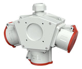 MENNEKES Energiewürfel Kst gr IP44 DELTA-BOX 90839 3x32A5p400V