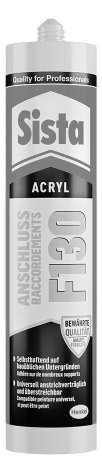 Walraven Acryl Sista F130 300ml für Anschlussfugen innen und außen weiß | HE-L40WS